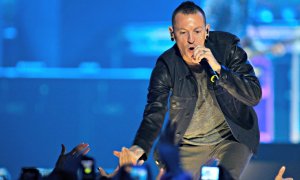 Chester Bennington, cantante de Linkin Park, en un concierto. REUTERS