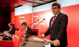 El consejero delegado de Banco Santander, José Antonio Álvarez E.P.