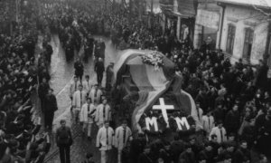 Funeral de Mota y Marin en Bucarest