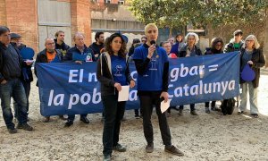 La presentació de les adhesions al Compromís per l'Aigua. AIGUA ÉS VIDA