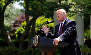 16/05/2019 - Donald Trump habla sobre la reforma migratoria en la Casa Blanca, en Washington | EFE/ Martin H. Simon