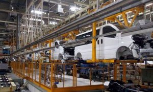 El interior de la fábrica de Nissan en la Zona Franca, Barcelona / Efe