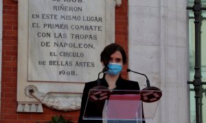 La presidenta de la Comunidad de Madrid, Isabel Díaz Ayuso. EFE/JuanJo Martín/Archivo