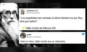 La frase atribuida a Valle-Inclán que se ha hecho viral tras el anuncio del Juan Carlos I