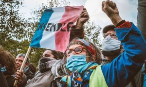 Protestas en Francia contra el terrorismo islamista