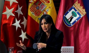 Begoña Villacís, en la Junta de Gobierno del Ayuntamiento de Madrid.