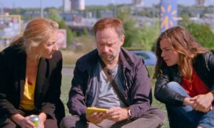 Corinne Masiero, Blanche Gardin y Denis Podalydès