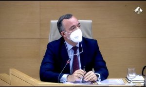 Francisco Martínez, ex secretario de Estado de Seguridad, en la comisión 'Kitchen' del Congreso de los Diputados.