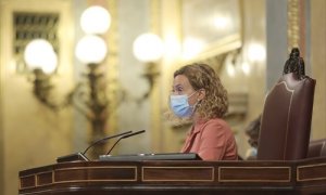 La presidenta del Congreso de los Diputados, Meritxell Batet, en una sesión plenaria en el Congreso de los Diputados, a 24 de junio de 2021, en Madrid.