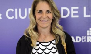 Archivo - Arantxa Sánchez Vicario en el foro "Cuatro décadas de deporte en democracia" celebrado en la Ciudad de la Raqueta.