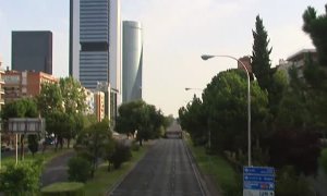 Madrid se queda vacía por el calor en pleno agosto