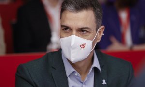 06/03/2022- Pedro Sánchez, en el Comité Federal del PSOE este domingo