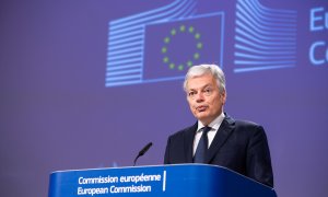 El comisario europeo de Justicia, Didier Reynders