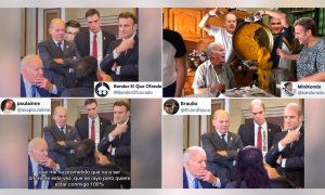 Los memes más cachondos con la foto de Pedro Sánchez con Biden, Scholz, Macron y Sunak en el G-20: "¿Os imagináis a Feijóo?"