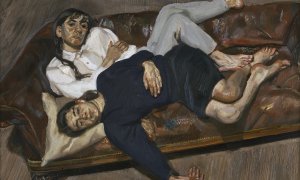 'Bella and Esther' (1988), por Lucian Freud