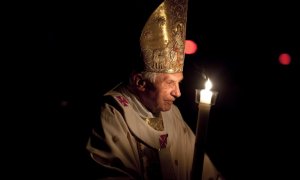 El papa emérito Benedicto XVI en una imagen de Archivo.