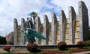 Monumento del Ángel, también conocido como Monumento a Franco, ubicado en Santa Cruz de Tenerife (Canarias)