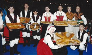 'Festa da empanada', foto de archivo.