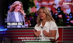 Entrevista a Yolanda Díaz:  "Observo a un Pedro Sánchez a la ofensiva y sin propuestas"