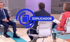 18/07/2023 Feijóo en una entrevista en Televisión Española