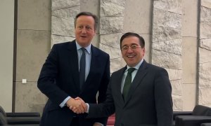 David Cameron y Albares