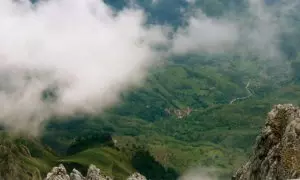 Liébana y la Cantabria del Ebro, en aviso amarillo por viento sur