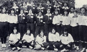 Las Spanish Girls, pioneras del fútbol femenino en España