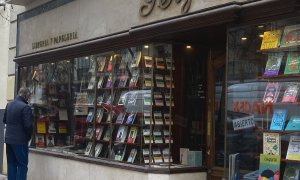 20/3/24 - Imagen de la librería Pérgamo, la más antigua de Madrid.