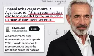 "Imanol Arias es el nuevo Miguel Bosé": los disparates del actor sobre la agenda 2030 y "el chip"