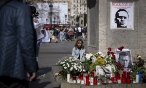 Memorial por la muerte de Navalni