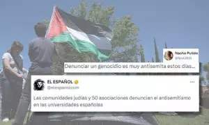 El último bulo de 'El Español' para deslegitimar las protestas contra el genocidio en las universidades españolas