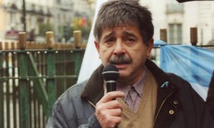 El abogado argentino Carlos Slepoy, en un fotograma del documental de Cristina Andreu.