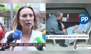 Del comodín de ETA al del 'procés': el discurso de Cuca Gamarra que demuestra que el PP vive en una realidad paralela