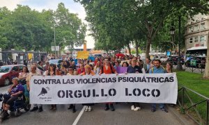 Manifestación del Orgullo Loco en Madrid en 2023.