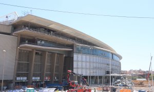 Imatge d'arxiu de les obres de l'Spotify Camp Nou, l'estadi del FC Barcelona