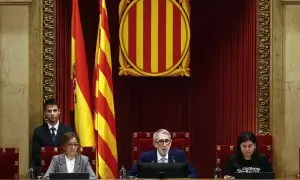 Mesa de edad del Parlament de Catalunya