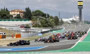 Una cursa de Fórmula 1 al Circuit de Barcelona-Catalunya, en una imatge d'arxiu