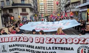 'Los seis de Zaragoza' cumplen este viernes 60 días en prisión.