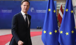20/06/2024 El Primer Ministro holandés, Mark Rutte, asiste a la cumbre de la UE en Bruselas, a 21 de marzo de 2024.