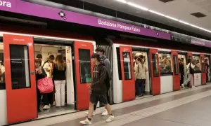 24/06/2024 - Imatge d'arxiu de la línia 2 del Metro de Barcelona.