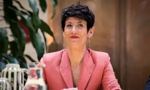 24/06/2024 La ministra de Inclusión, Seguridad Social y Migraciones, Elma Saiz, en la sede del ministerio, a 10 de junio de 2024.