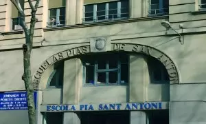 Una Escola Pia de Barcelona. (Archivo).