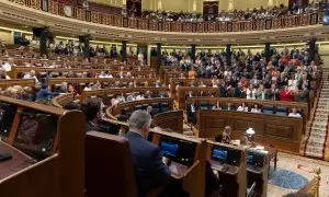 Vista general de un pleno en el Congreso de los Diputados, a 30 de mayo de 2024, en Madrid (España). La Ley de Amnistía afronta hoy en el Pleno del Congreso