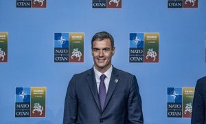 Pedro Sánchez en la cumbre de la OTAN del año 2023 en Lituania.