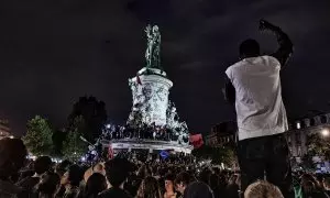 Celebración en Francia derrota ultraderecha