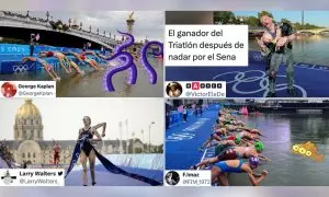 Los memes más tronchantes sobre el agua del Sena durante los Juegos Olímpicos de París: "Les van a salir aletas"