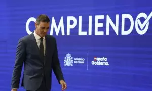 Sánchez ironiza sobre la oposición de Page al acuerdo fiscal para investir a Illa: "La noticia sería que apoyara al Gobierno"