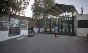 Entrada del Centro de Inmigrantes de Ceuta, a 1 de agosto de 2024, en Ceuta (España).