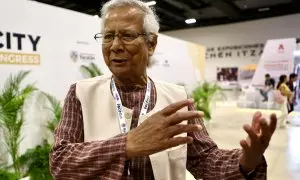 El Premio Nobel de la Paz, Muhammad Yunus, en una imagen de archivo.