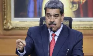 Imagen de archivo del presidente de Venezuela, Nicolás Maduro, en un rueda de prensa.